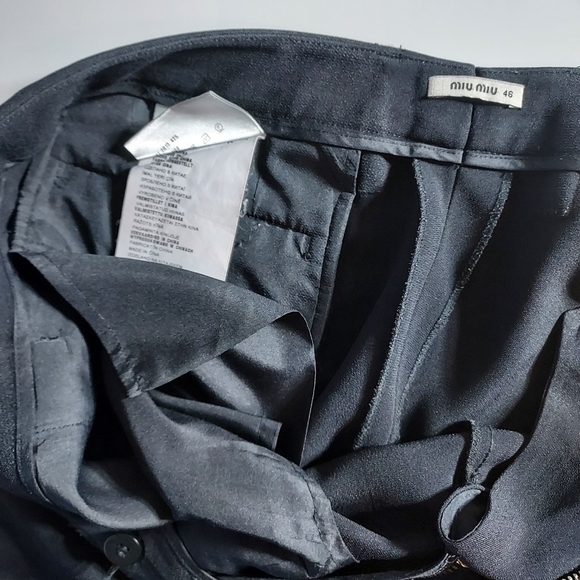 Miu Miu CROPPED PANTS - Picture 5 of 12